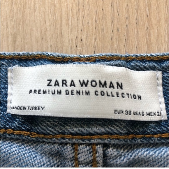 Zara High Rise Wide Leg Jeans - Picture 5 of 11